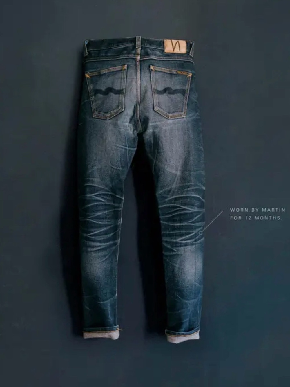 Nudie Jeans Men's Lean Dean Selvage 38x34